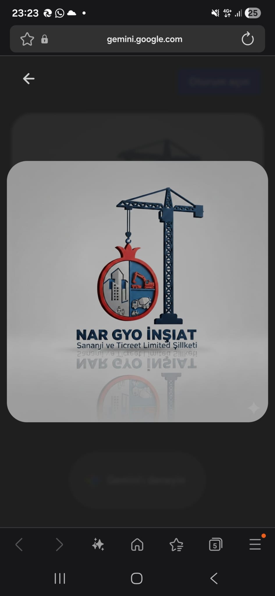NAR GYO İnşaat Logo